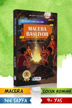 Harika Kitap Denizin Çocukları 1 - Macera Başlıyor - Mustafa Koçyiğit
