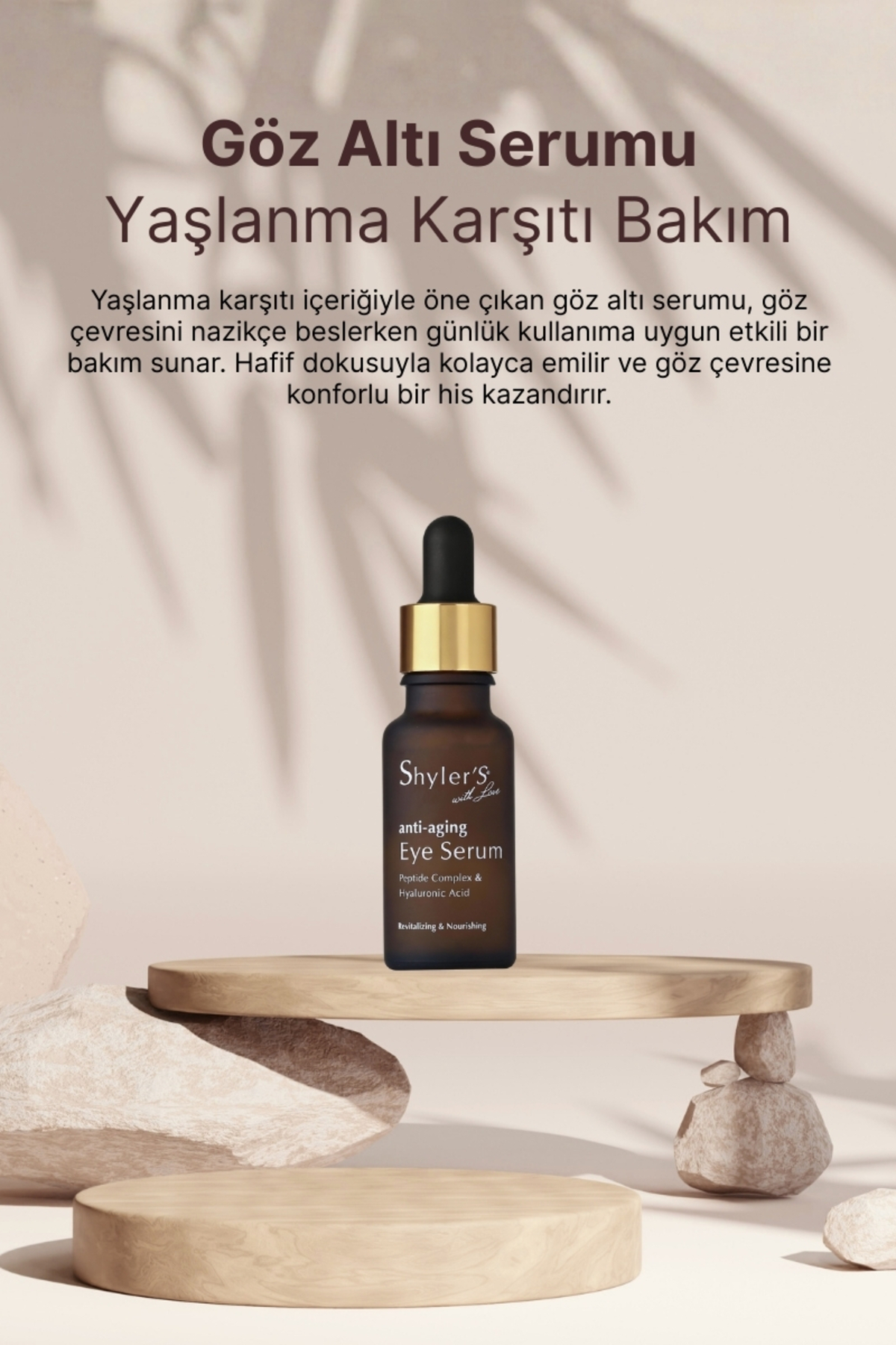 Shyler'S Peptit Içeren Göz Altı Serumu 20 ml - Fiyatı, Yorumları