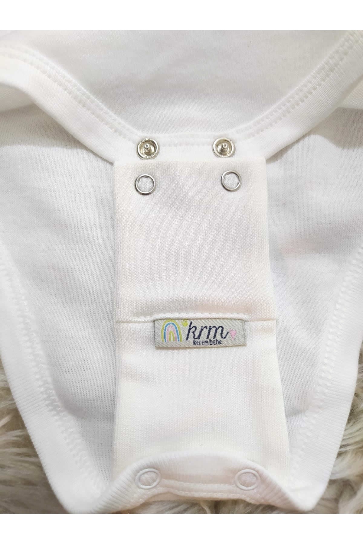 krm kerem bebe 2 Çıtçıtlı Ikili Body Uzatma Aparatı ( 8,5mm ) fotoğrafı 2 (önizleme)