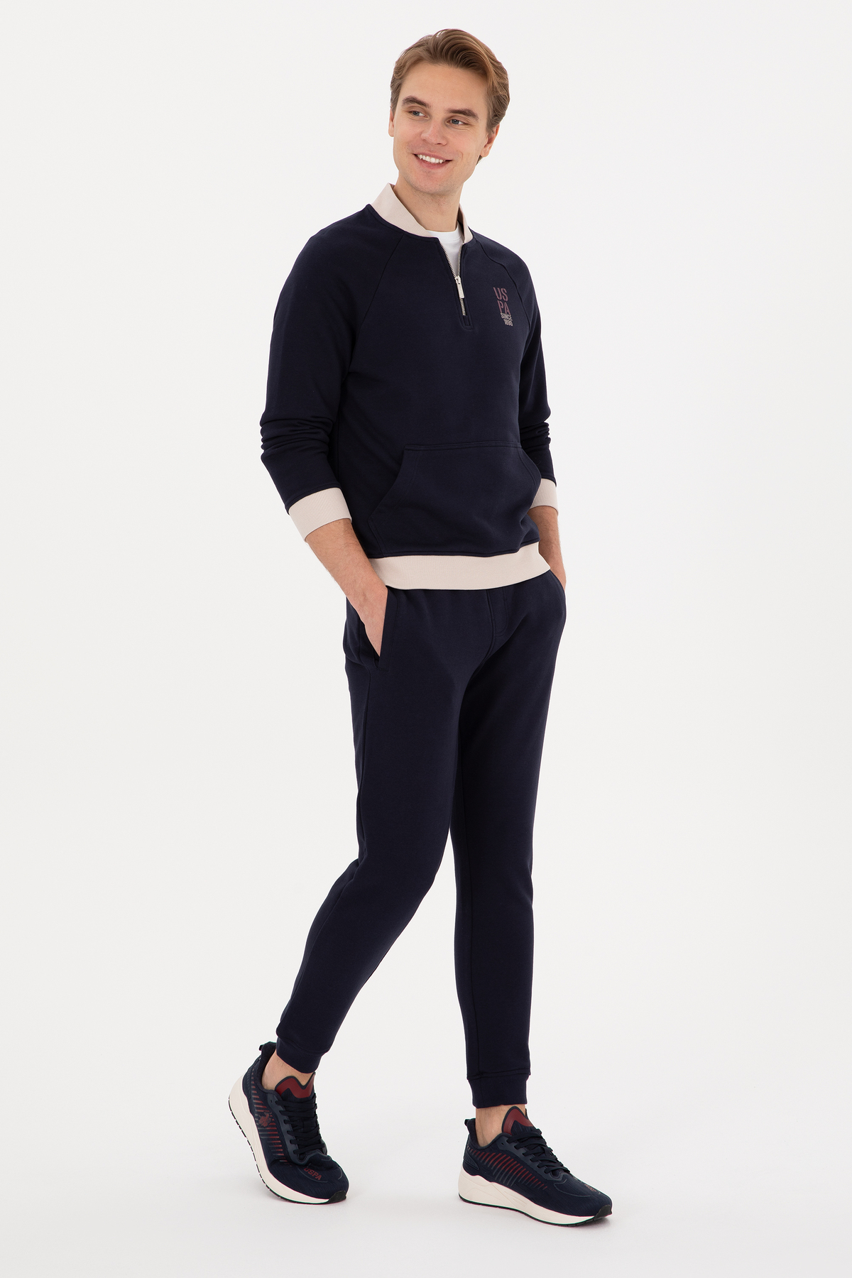شلوار گرمکنمردانهU.S. Polo Assn.آبی سرمه‌ای