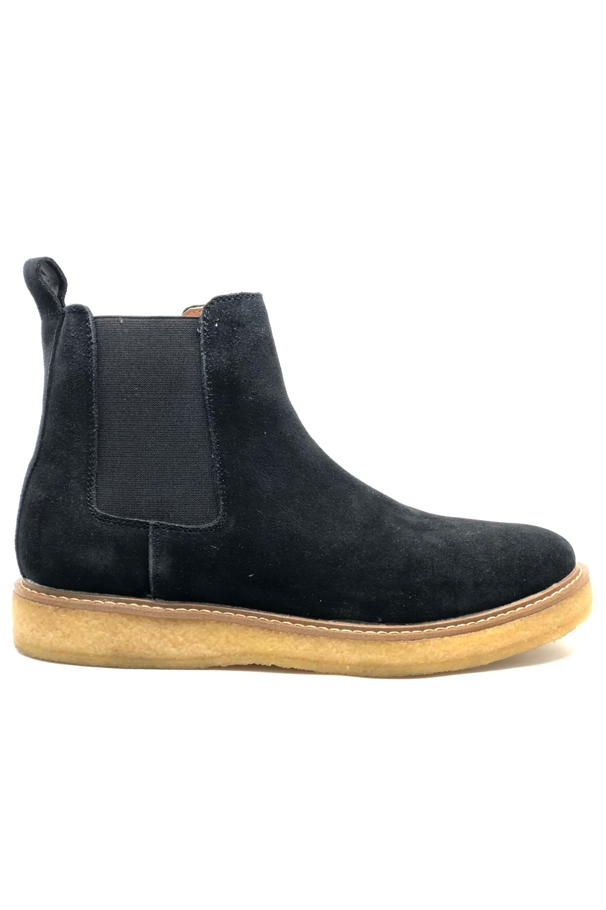 Lufian 112230248 Justın Casual Erkek Deri Bot SİYAH görsel 2