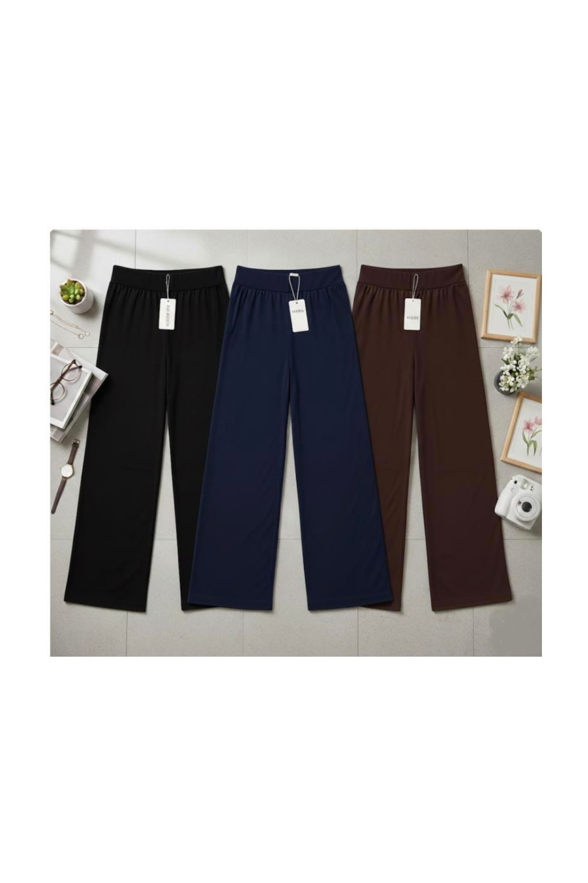 SHR  3'lü pantolon Esnek likralı rahat kumaş penye worteks iplikten üretilmiştir terletmez