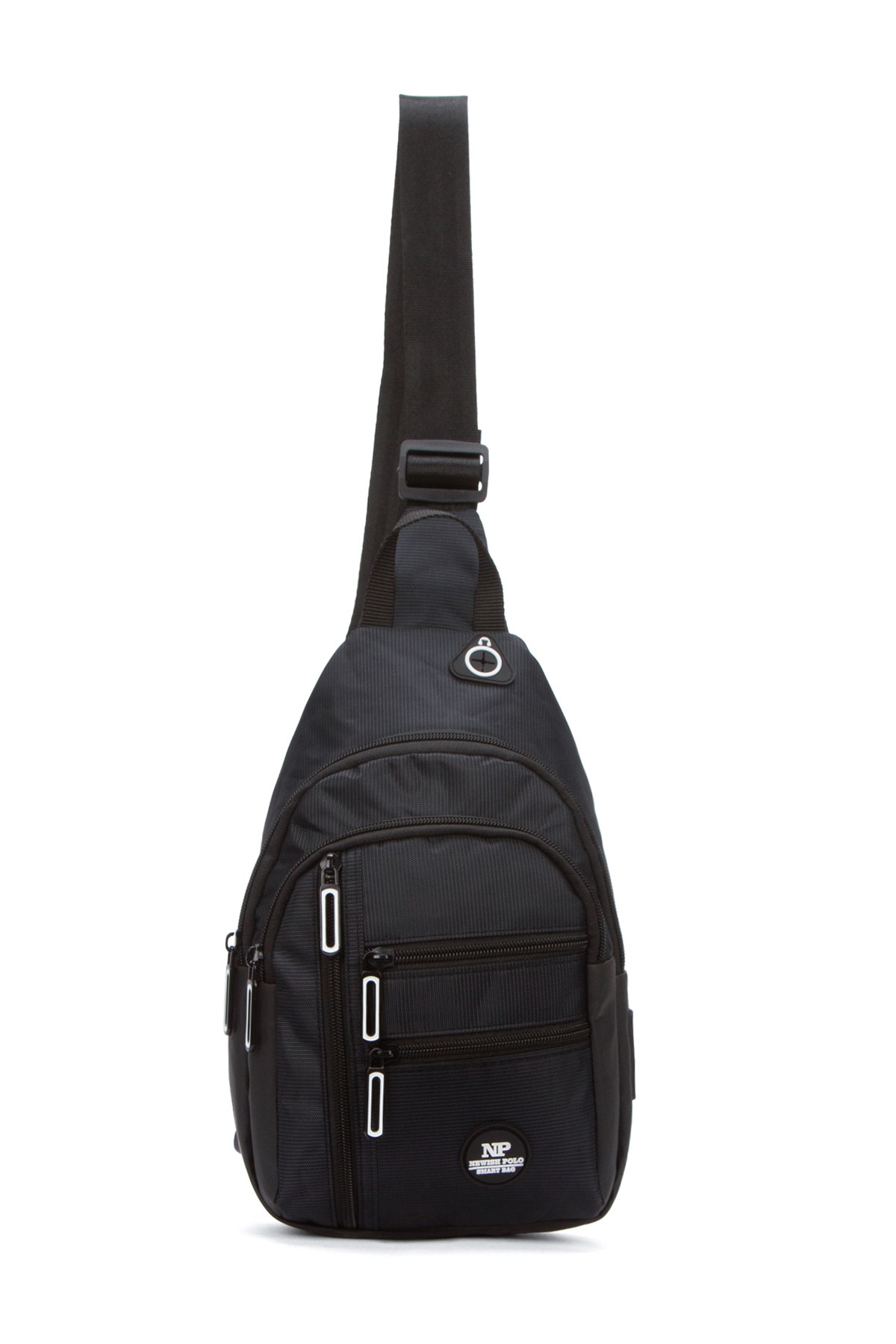 NEWISH POLO ACCESSORIES Unisex Su Geçirmez Kulaklık Usb Çıkışlı Çapraz Askılı Çanta Bel Omuz Ve Göğüs Çanta Günlük Bodybag görsel 2