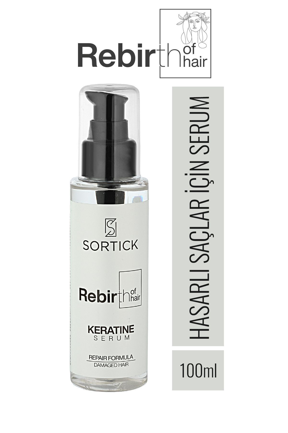 Saç Uzatma Etkili Keratin Bakım Serumu 100ml — S8 — تصویر 3 از 6