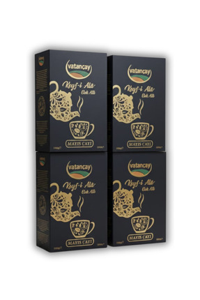 Vatan çay Vatançay Keyf-i Ala 4'lü Kutu Mayıs Çayı 4x1000gr Dökme 4000 gr