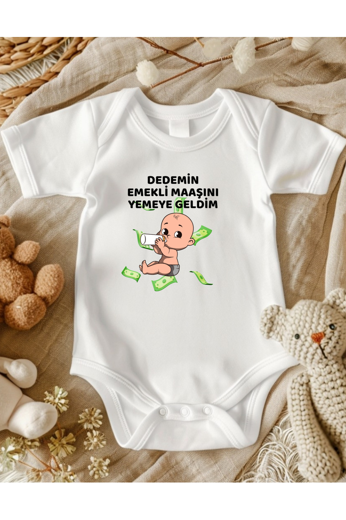 Grandpa printed bodysuit grandpa written bodysuit
