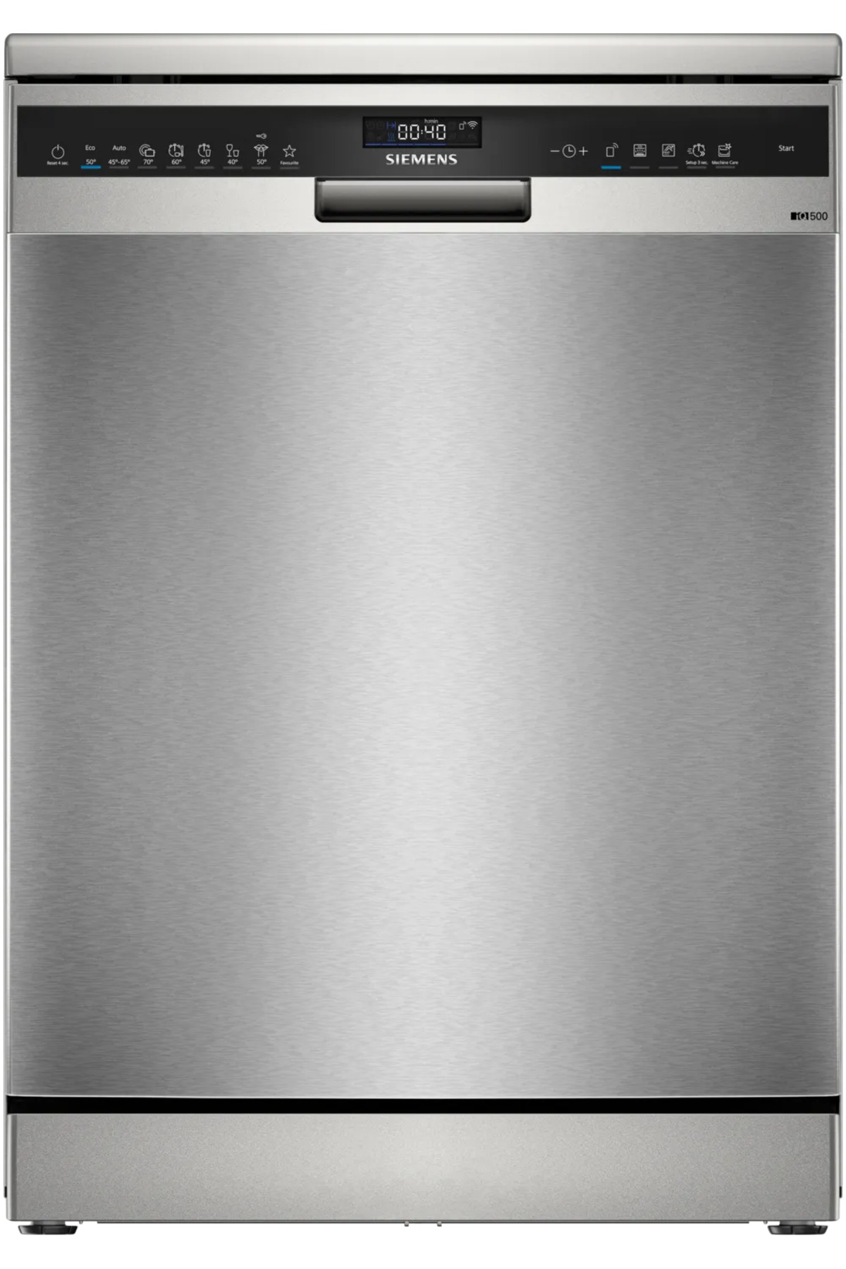 Siemens SN25EI83CT iQ500 Solo Bulaşık Makinesi 60 cm Paslanmaz çelik parmak izi tutmaz