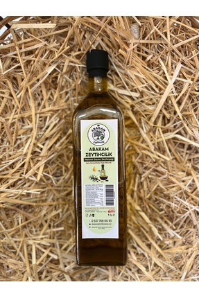 yöresel ABAKAM ZEYTİNCİLİK NATURAL SIZMA ZEYTİNYAĞI 1 (LİTRE) (0,3ASİT_ DİZEM)