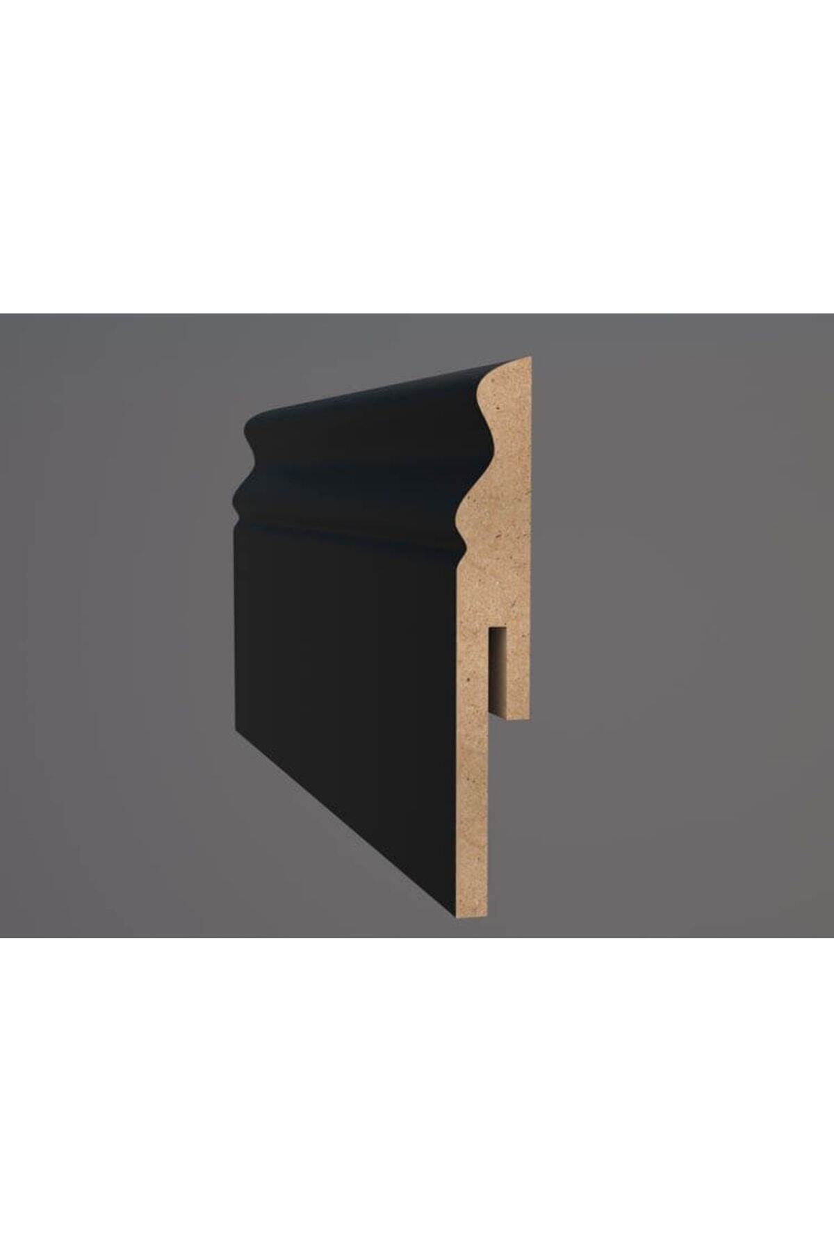 Mansion Series Black B Model 10cm Pvc Skirting Board 25mt 10 pcs