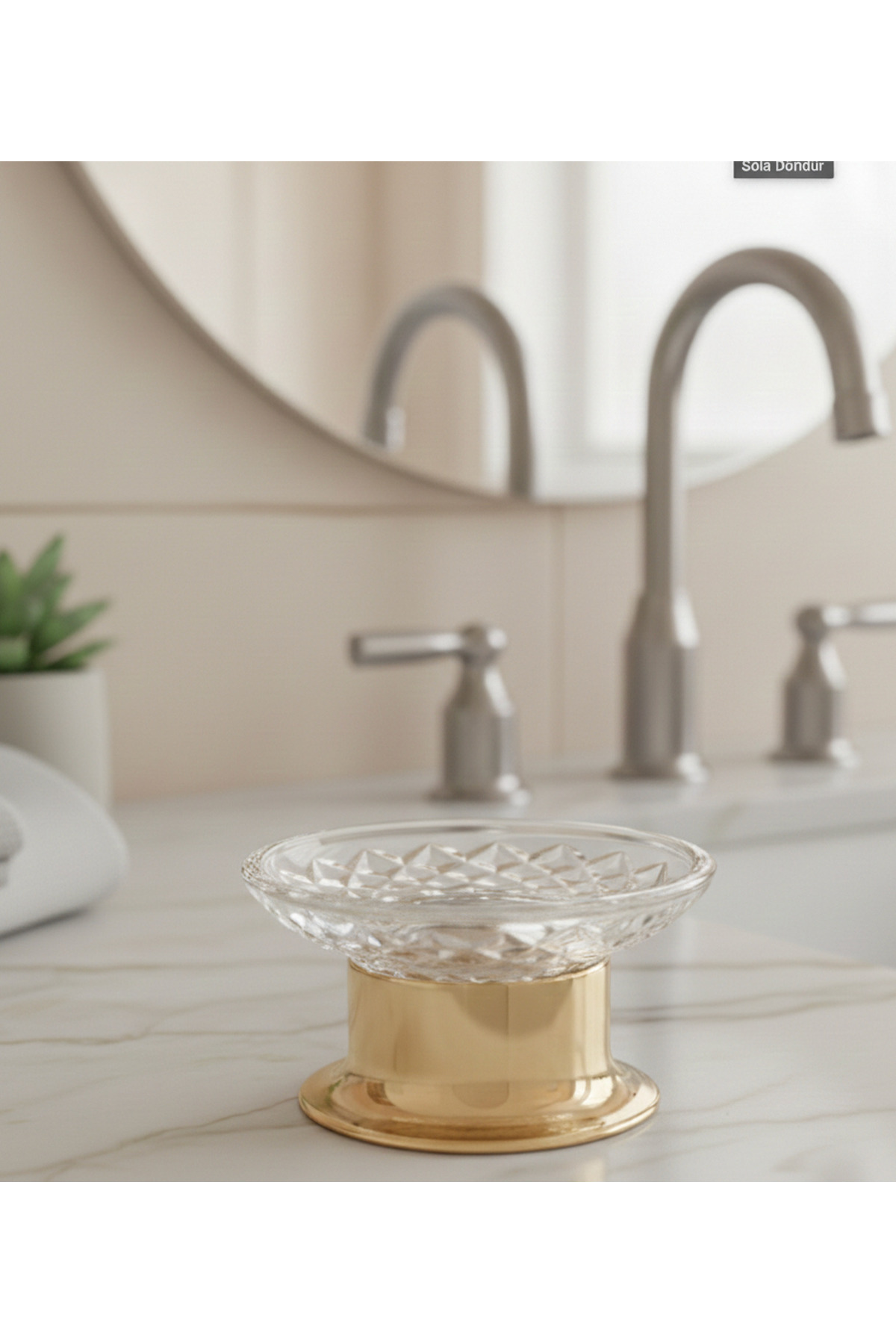 Crystal Solid Soap Dispenser
