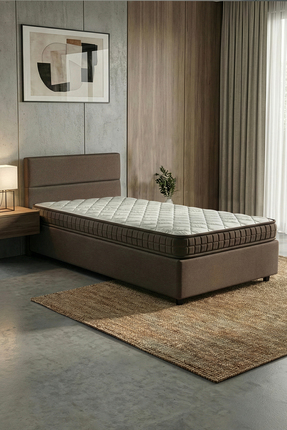 mubahyatak Tek Kişilik Full Ortopedik Bamboo Yaysız Sünger Yatak 90x190