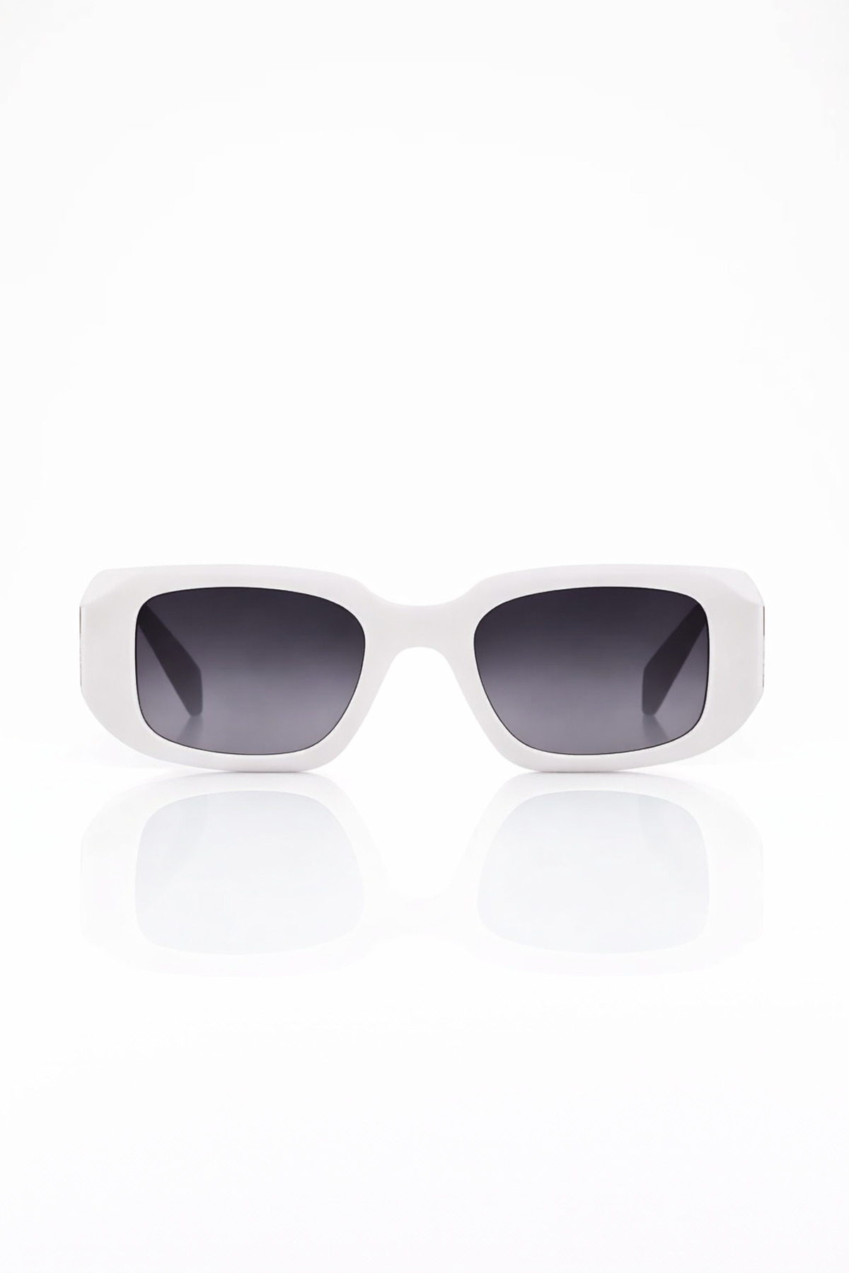 Eyesofia Rosa Unisex Lath Beyaz Güneş Gözlüğü görsel 4