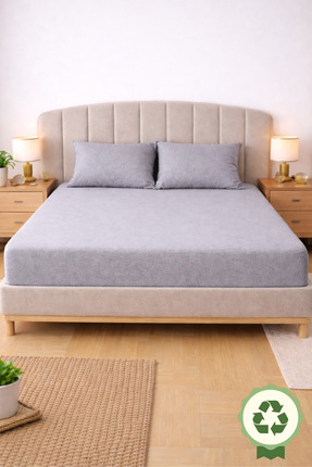 AKN Süper Kalın Battal Boy 180x200 155 gr/m² Penye Lastikli Çarşaf