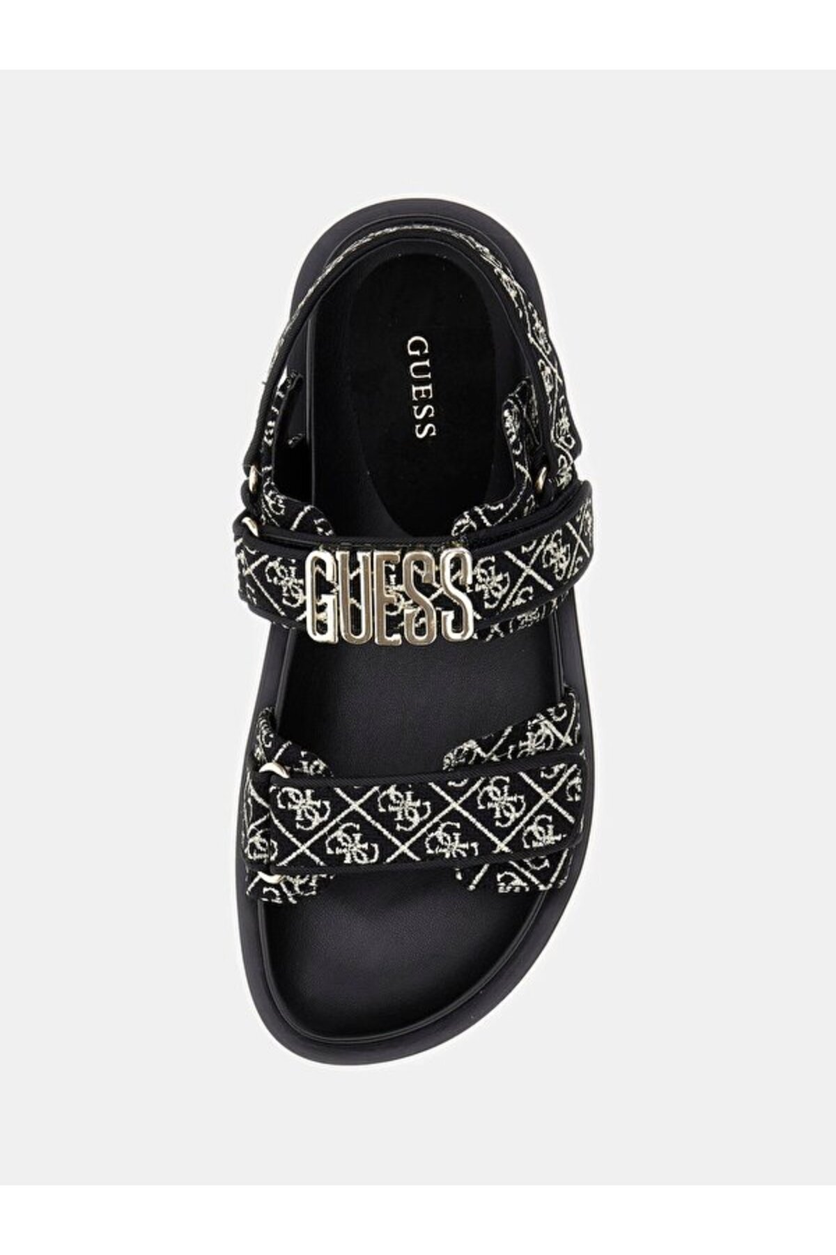 Guess  Fabelis Kadın Keten Karışımlı Sandalet - Görsel 4