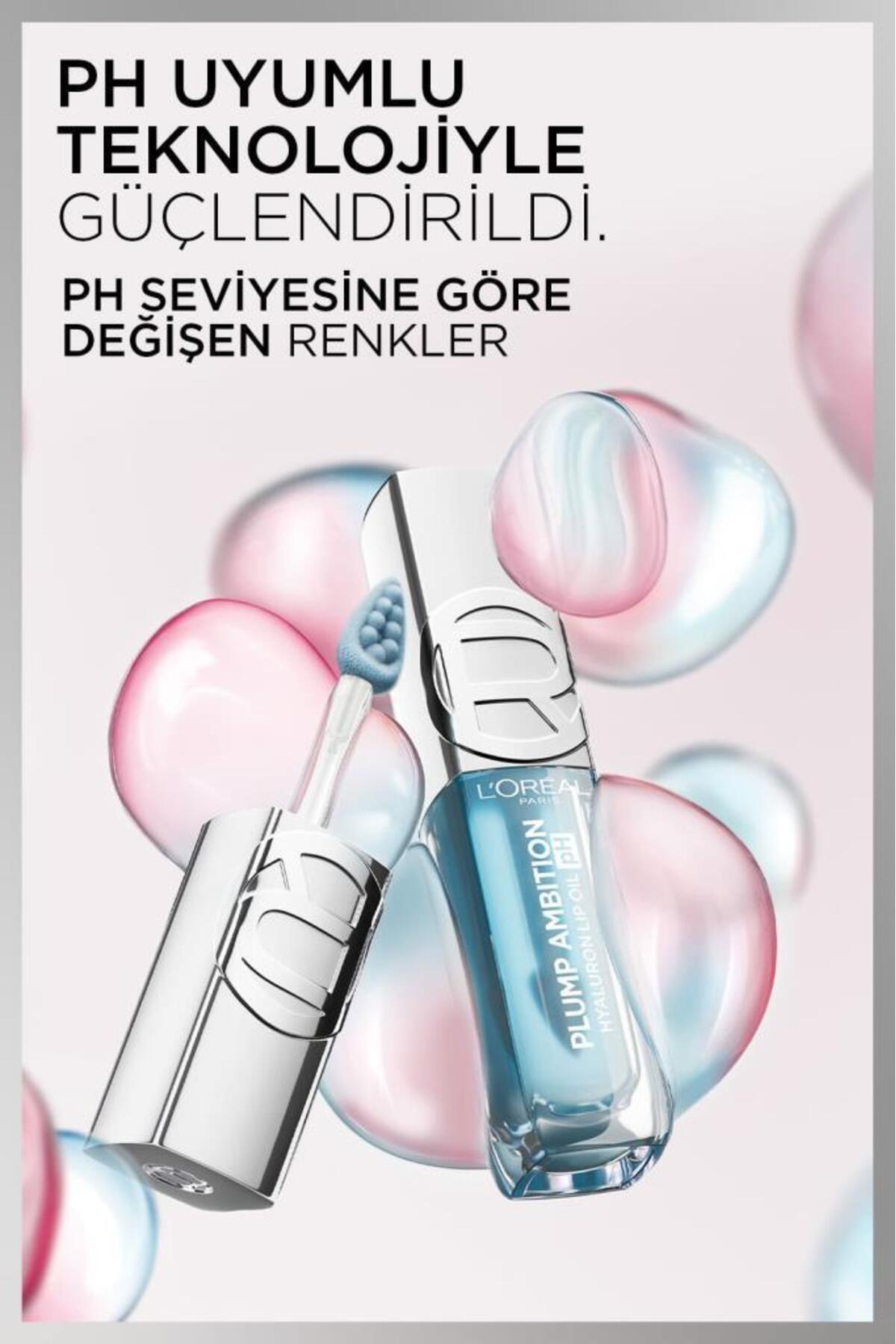 Plump Ambition Hyaluron Lip Oil pH Dudak Parlatıcısı - 113 Icy Blue — آبی HYLRNOILPHDDKPRLTC — تصویر 4 از 8