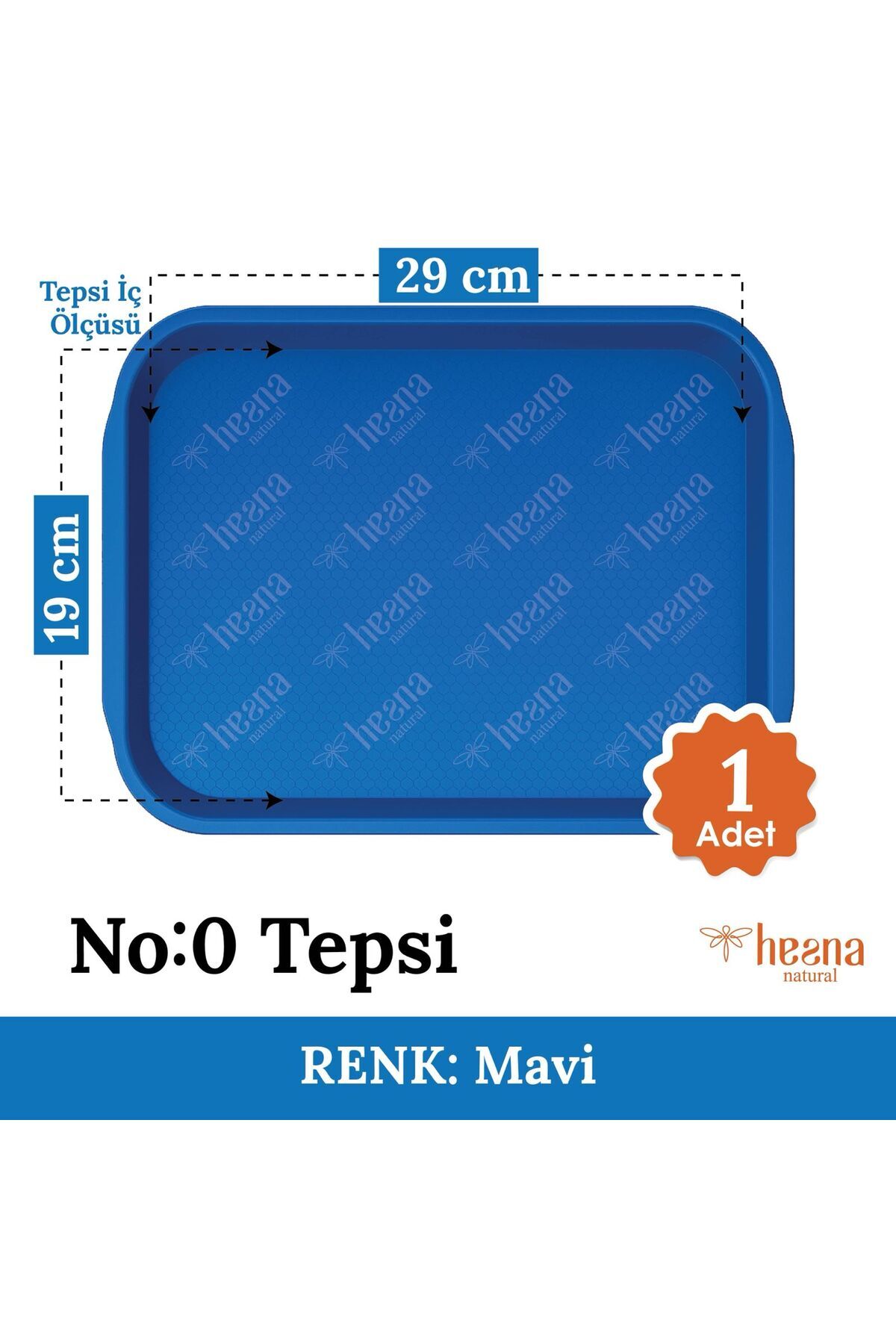 No0 Fast Food Tray - Serving Tray - Serving Tray (small size)