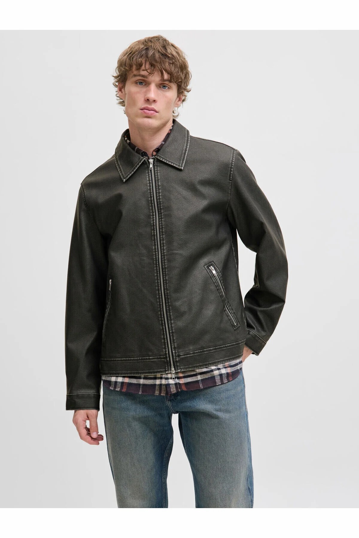 کت مردانه راسته آستین بلند | جک اند جونز Jack & Jones 12278839 - تصویر 2