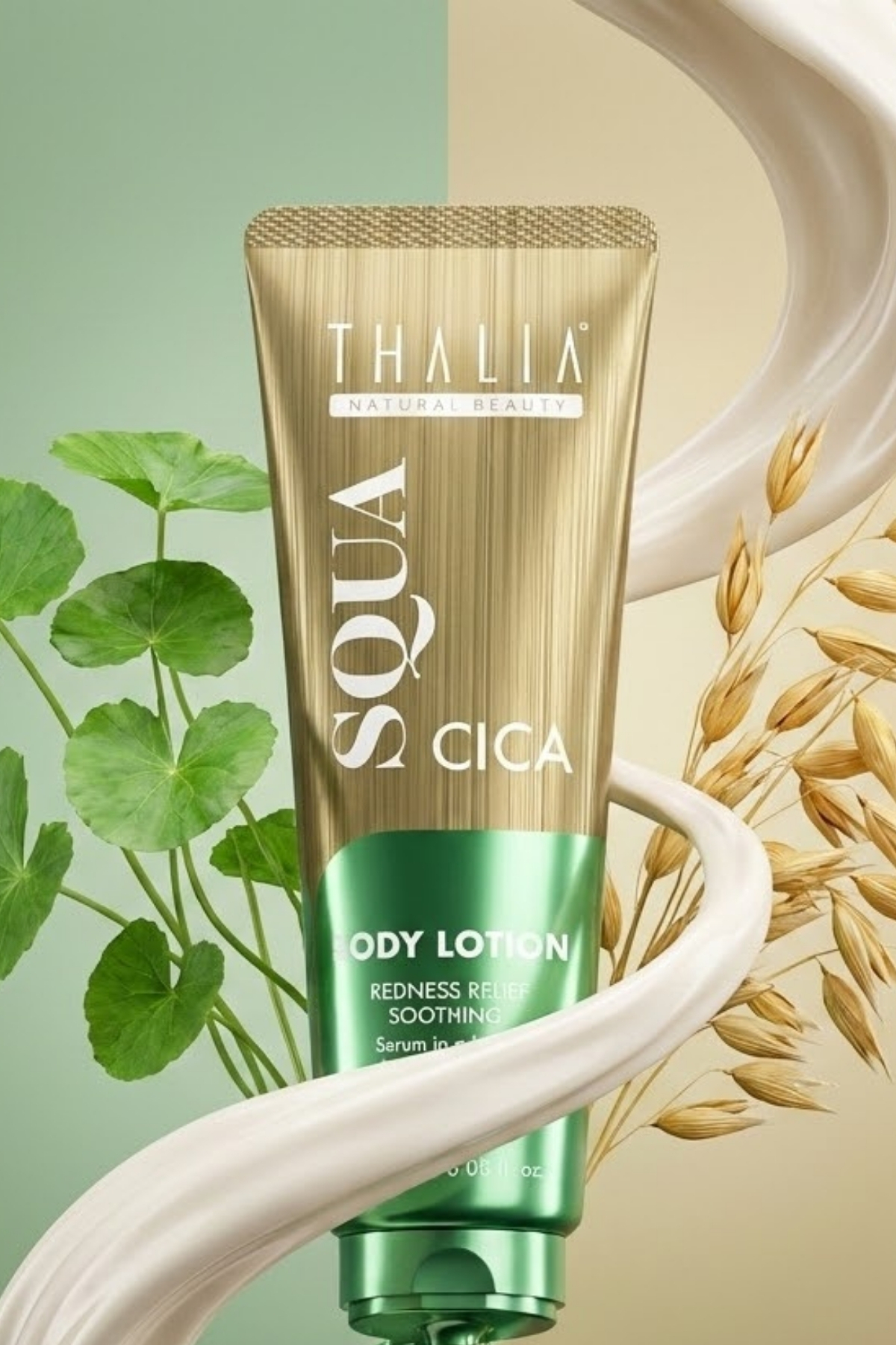 BODY LOTION CICA-SQUA 180 ML — 1.2.THA.23273 — تصویر 3 از 4