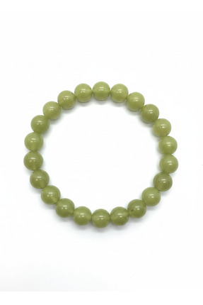 Cunda Doğal Taş Design Zebercet (olivin peridot) Doğal Taş Bileklik