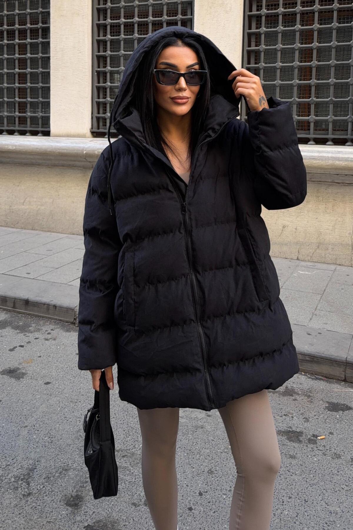 Lijuri  Premium Rahat Şişme Mont 7105 R11-D-K1 - Görsel 2