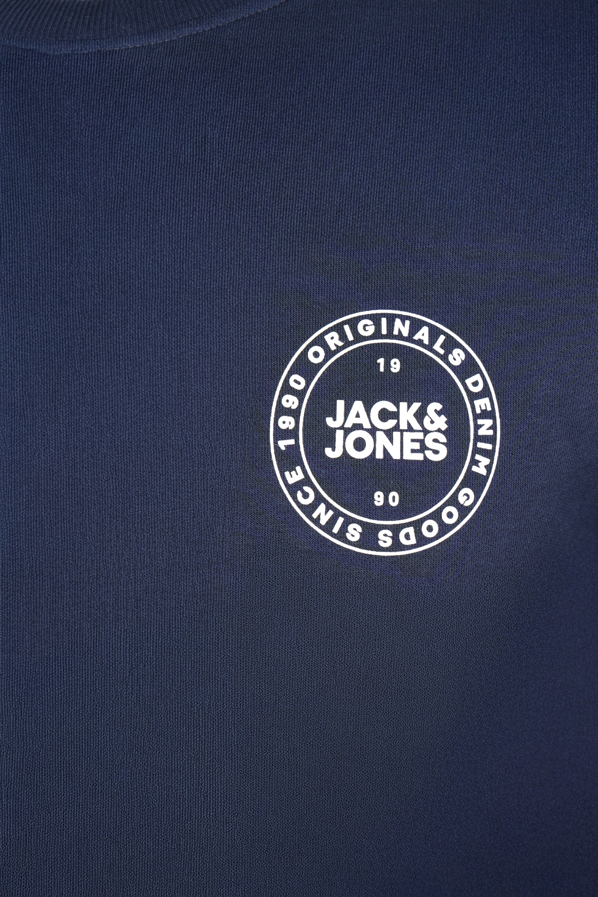 سویشرت مردانه راسته آستین بلند | جک اند جونز Jack & Jones 12155835-NAVY - تصویر 3