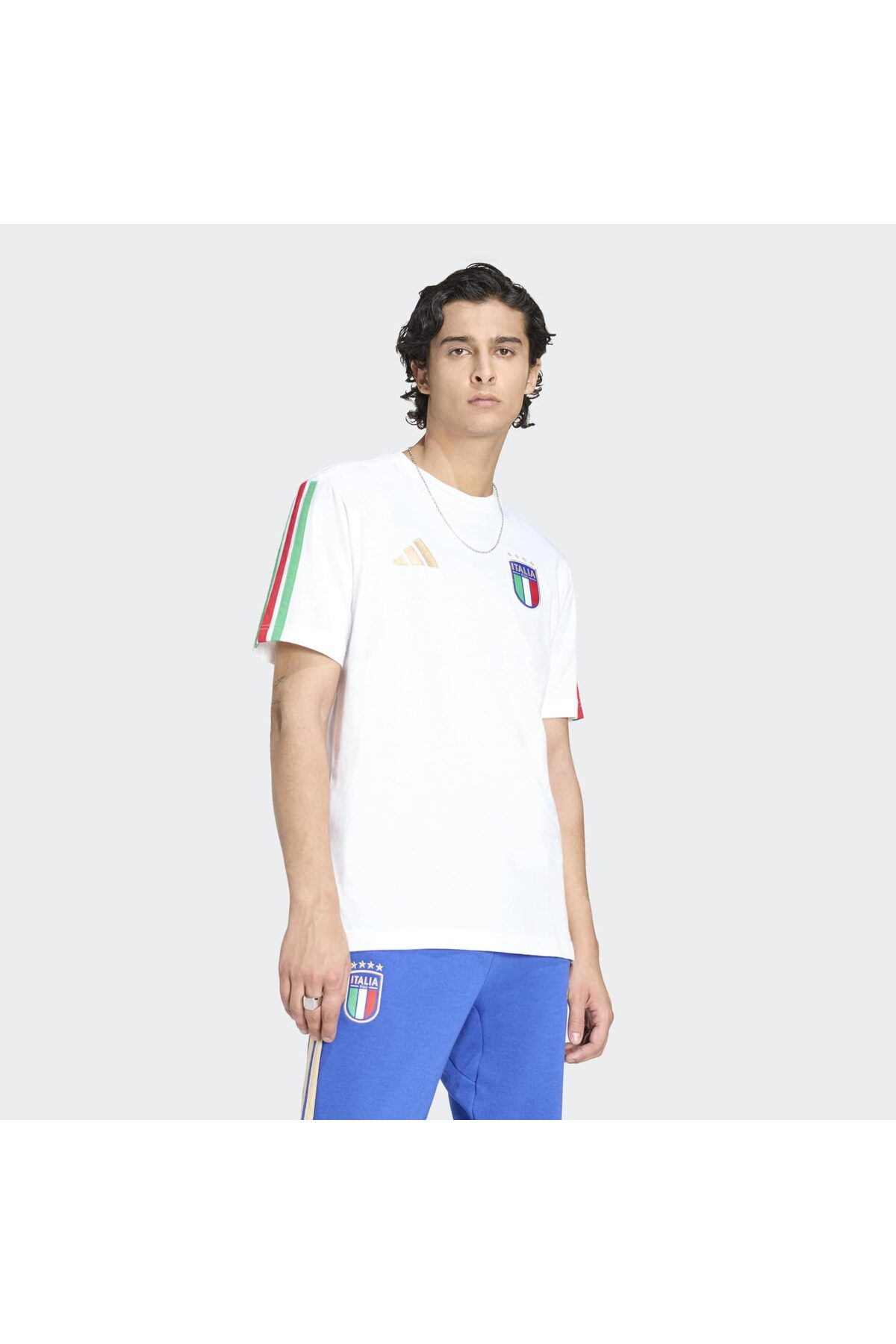 آدیداس تی شرت ورزشی مردانه طرح Figc DNA Tee KE1217