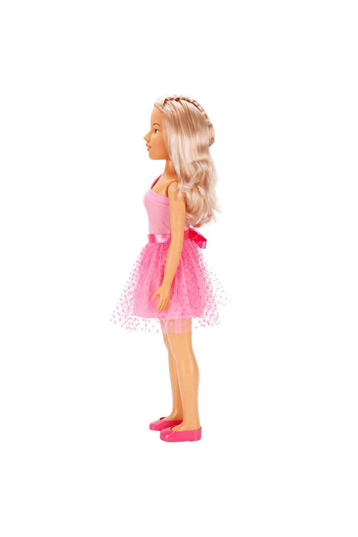Cici Oyuncak Yürüyüş Arkadaşım Clara Party 80 cm - Pembe Elbiseli Büyük Kız Çocuk Bebek fotoğrafı 7 (önizleme)