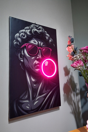 Eker Reklam Ajansı Neon Ledli / Modern Vinil Tablo