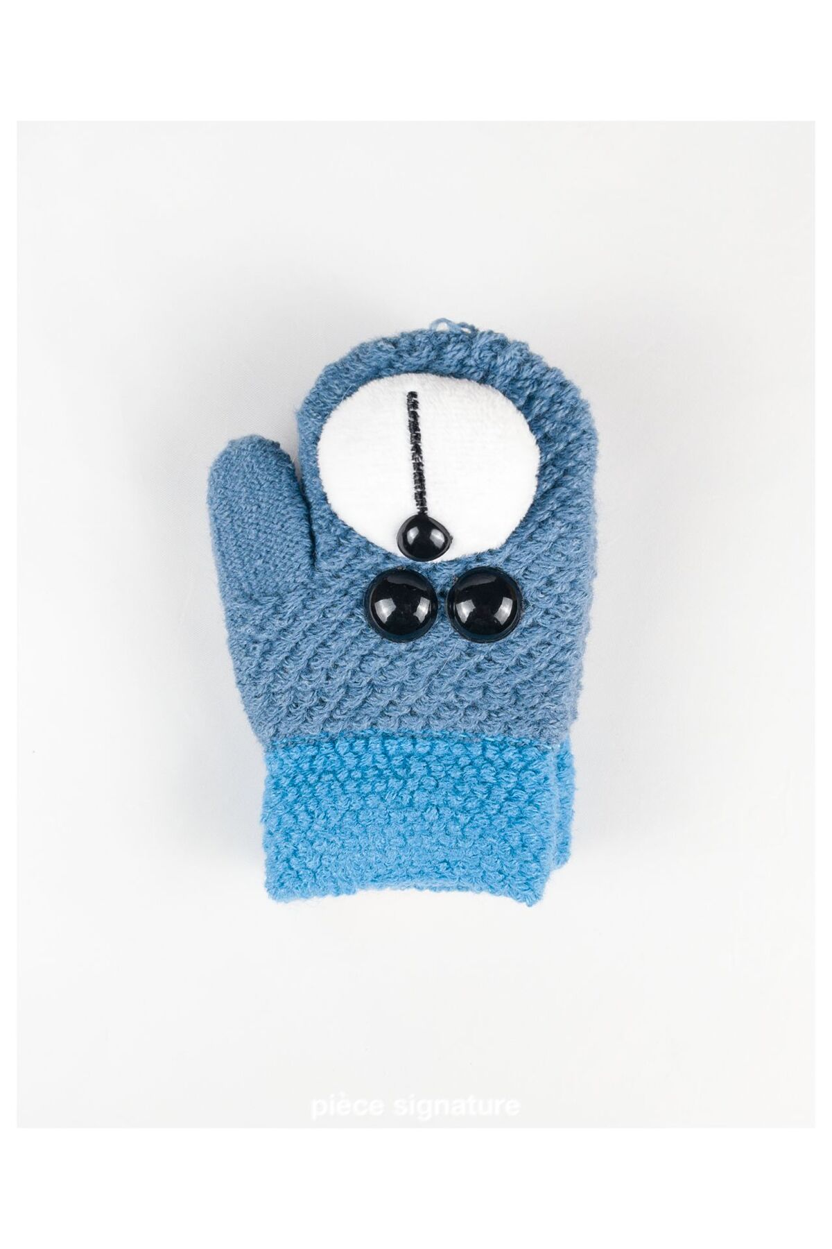 PIECE SIGNATURE %97,1 Acrylic %2,2 Polyamide %0,7 Elastane Erkek Bebek Eldiven ( 1-3 Yaş ) fotoğrafı 3 (önizleme)