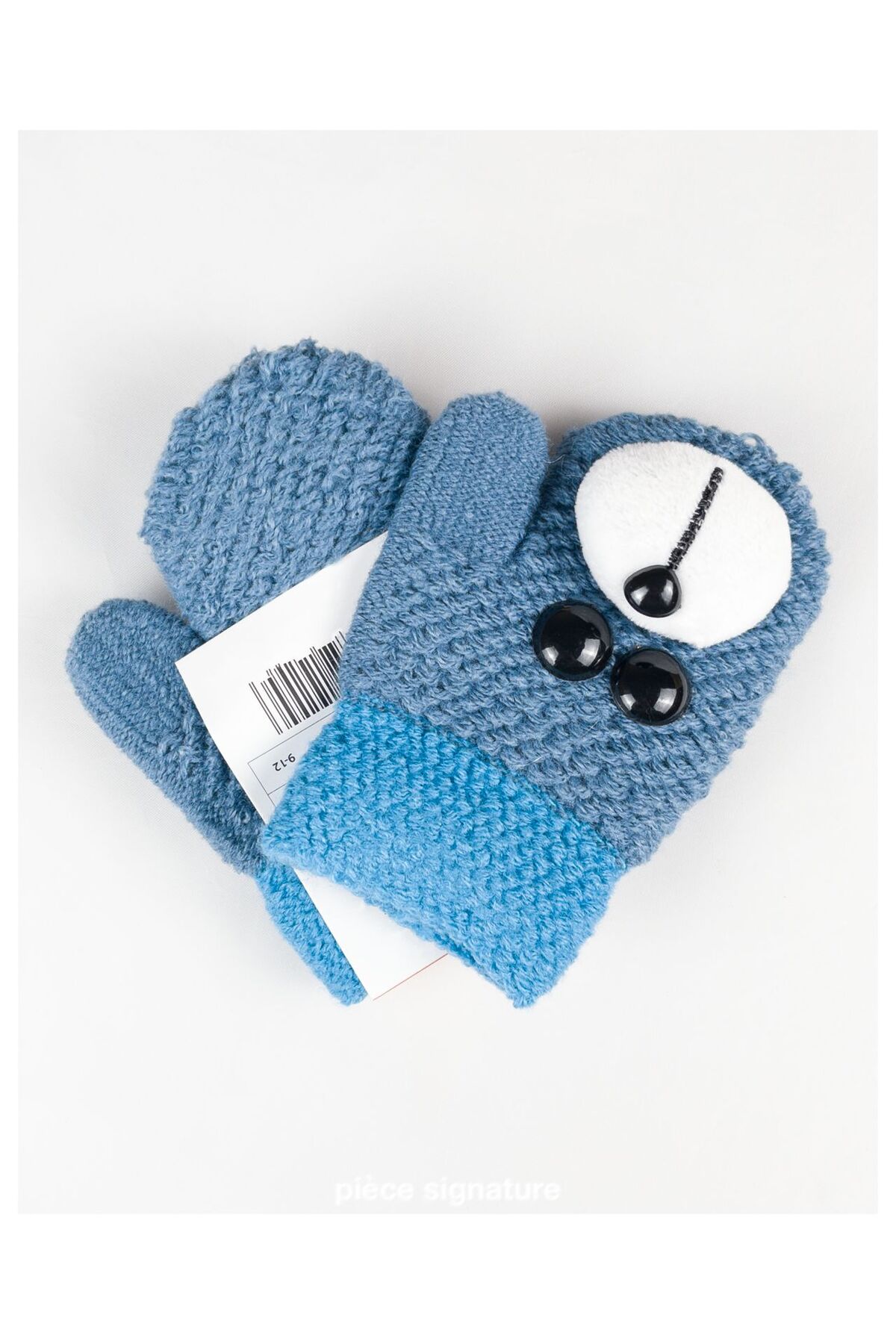 PIECE SIGNATURE %97,1 Acrylic %2,2 Polyamide %0,7 Elastane Erkek Bebek Eldiven ( 1-3 Yaş ) fotoğrafı 5 (önizleme)