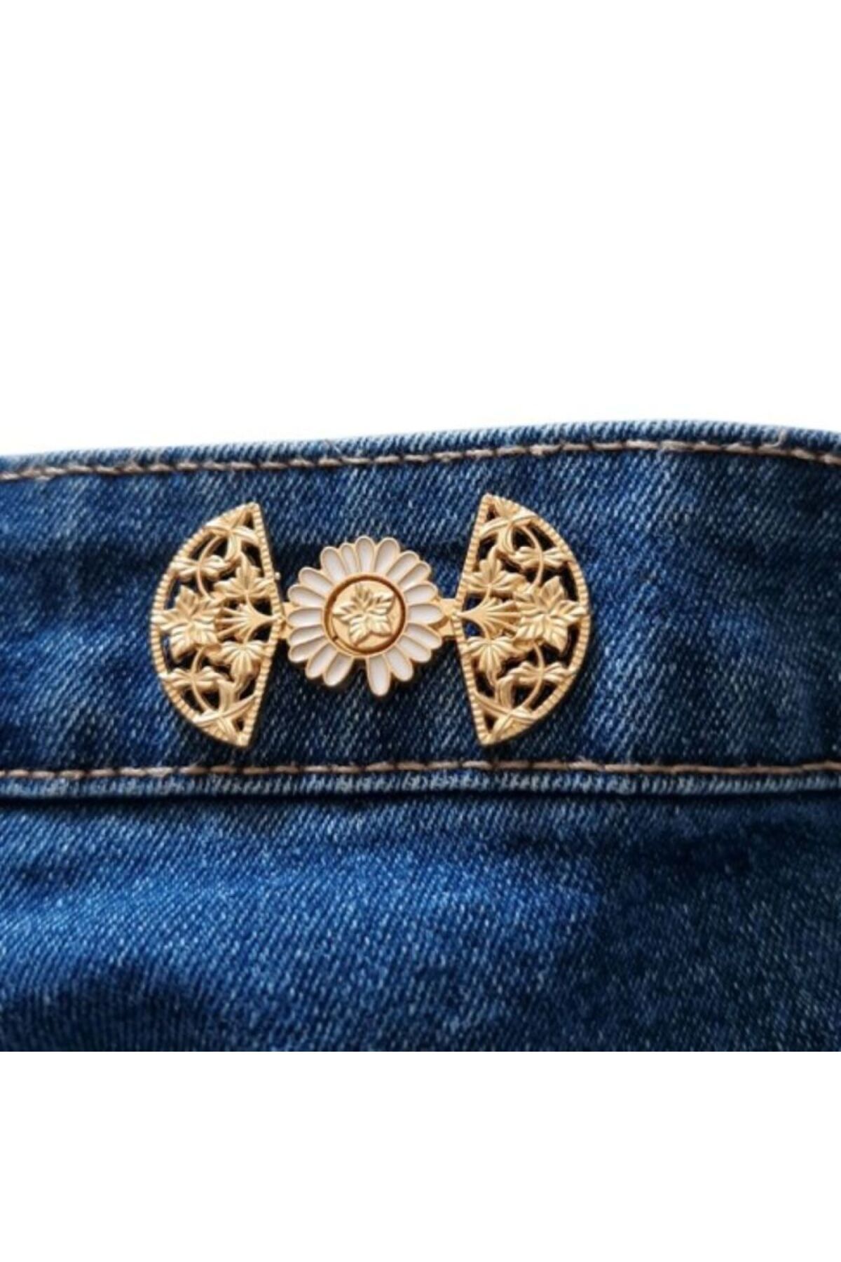 GUCSO Yaşam Ağacı Model Pantolon Beli Daraltma Aparatı, Kemer, Broş, Pantolon Beli Daraltma Çıtçıtı görsel 2
