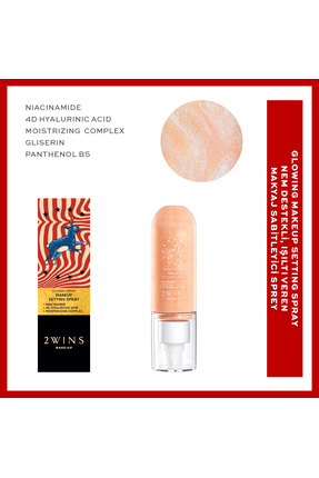 2wins Parlak Bitişli,Canlı Görünüm Veren Uzun Süre Nemlendirici Etkili Makyaj...