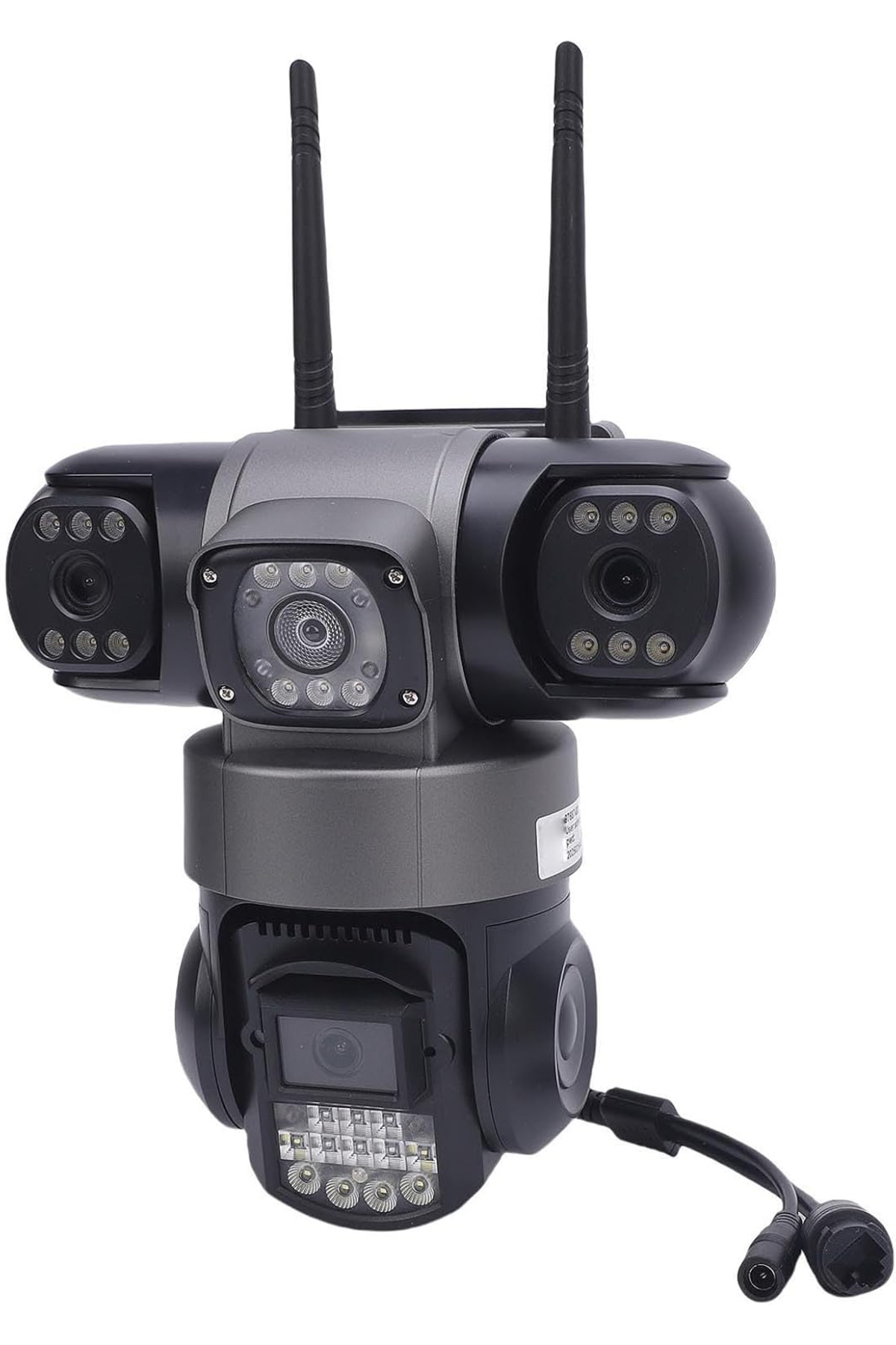 Dobest Kablosuz 24 Saat Güvenlik: 6MP 4G SIM Kartlı Kamera, Ev Şebekesi, Hareket Algılama, Sesli Alarm