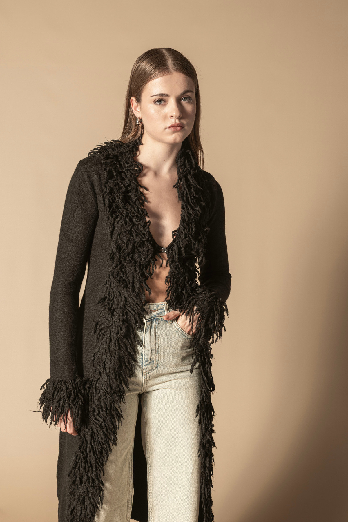 Nisan  PÜSKÜLLÜ UZUN HIRKA - Görsel 2