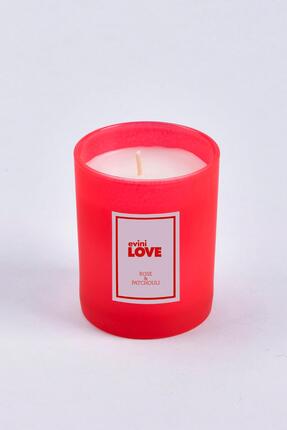 Evini Love GÜL&PAÇULİ KOKULU MUM