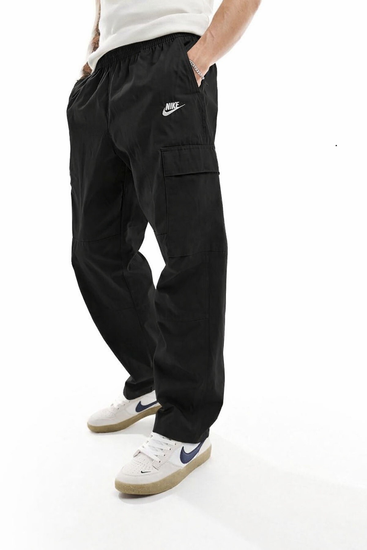 Nike Mens Sportswear Cargo Loose Fit Pants Woven Erkek Dokuma