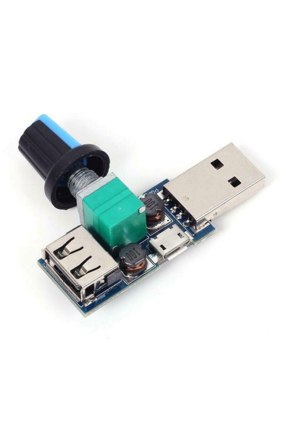 Dc 5v-12v 5w Usb - Micro Usb Fan Speed Control Module