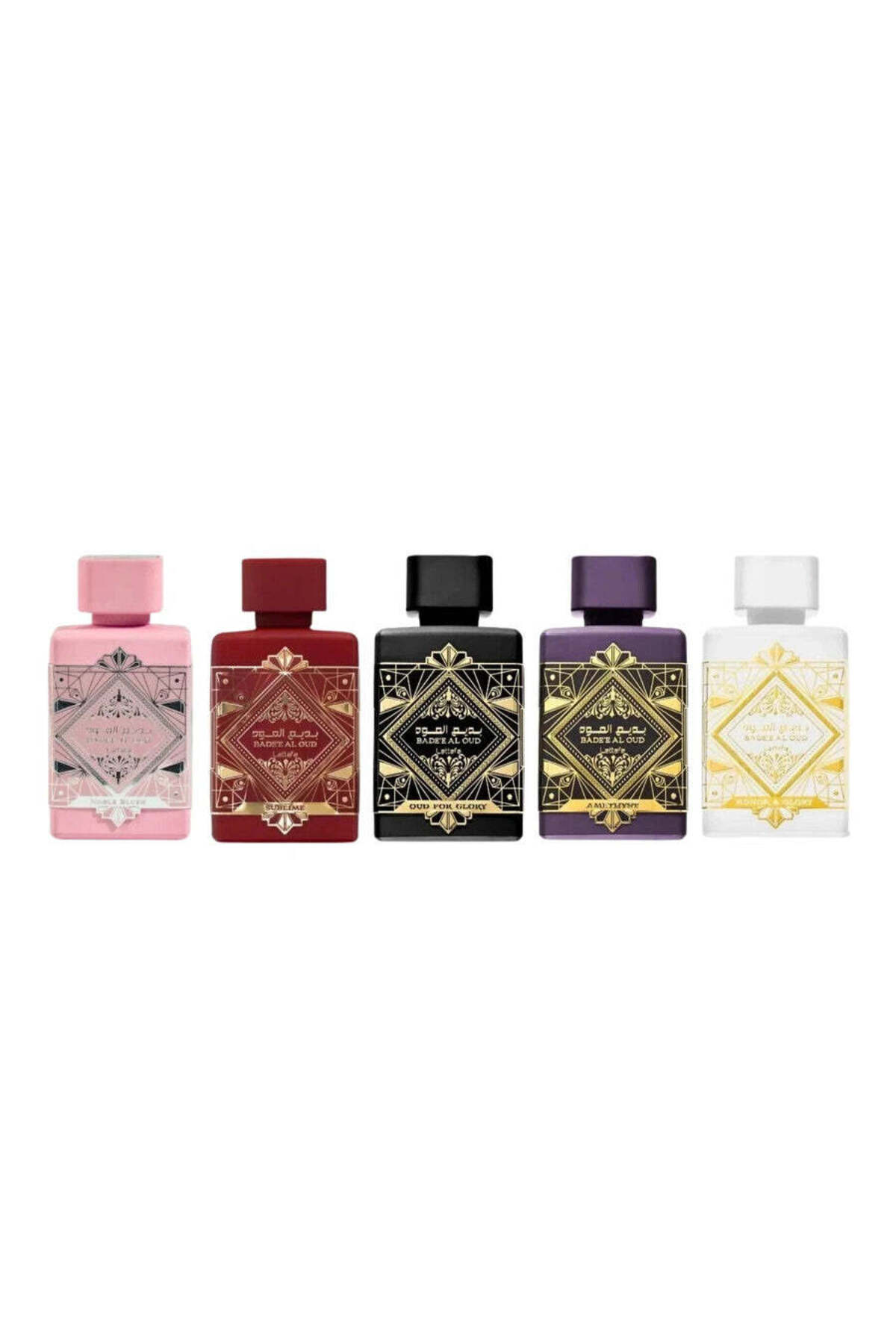 lattafa Sada miniatur Badee al Oud Collection (5 x 5 ml) - unisex