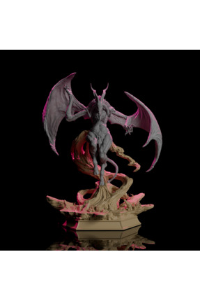 Garenir Stüdyo Şeytan Mabedi Seti- 125mm Patron Şeytan (Masa Oyunu, Koleksiyo...