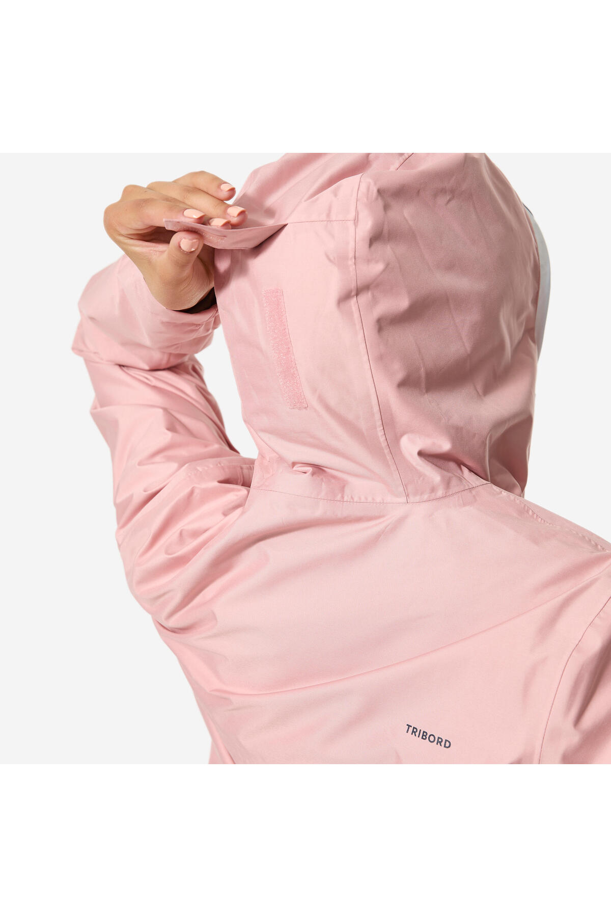 Decathlon Kadın Rüzgar Kesen Yelkenli Yağmurluğu - Pembe - 100 görsel 8
