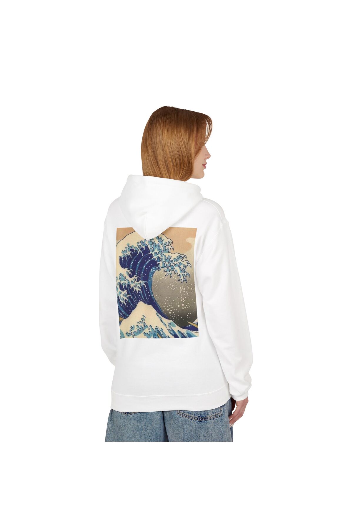 FALAVİ  Hokusai The Great Wave of Kanagawa Büyük Dalga Okyanus Sweatshirt