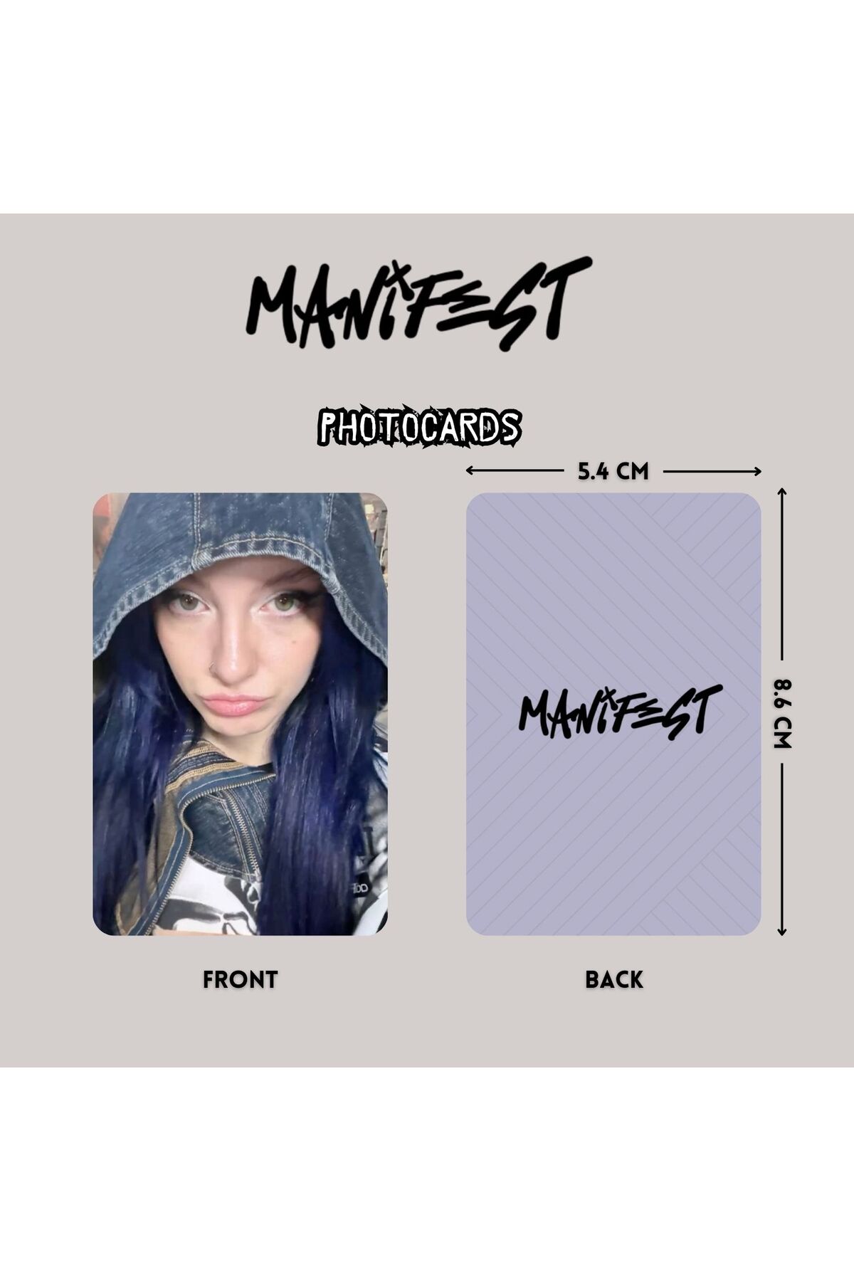 Kpop Dünyasi MANIFEST '' Zeynep '' Photocards Set 3 - Fiyatı