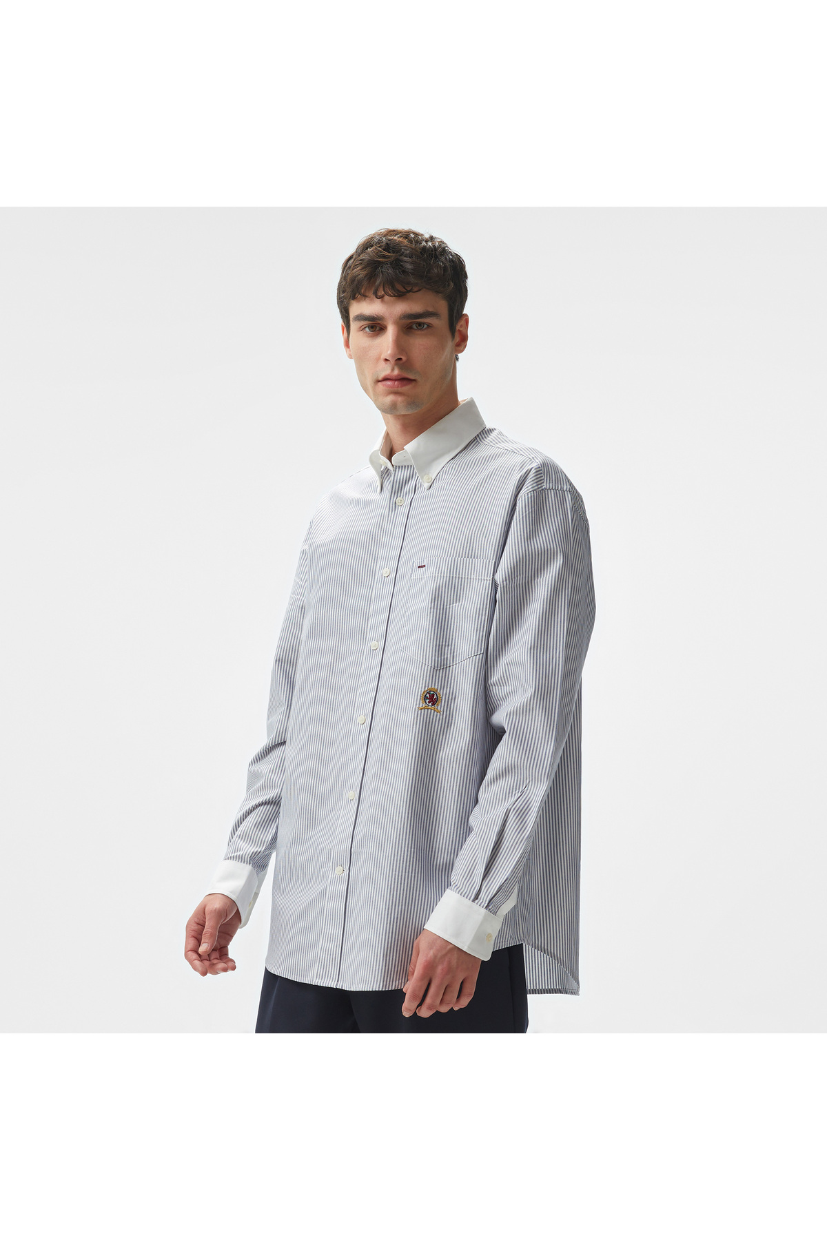 تامی هیلفیگر پیراهن آبی مردانه