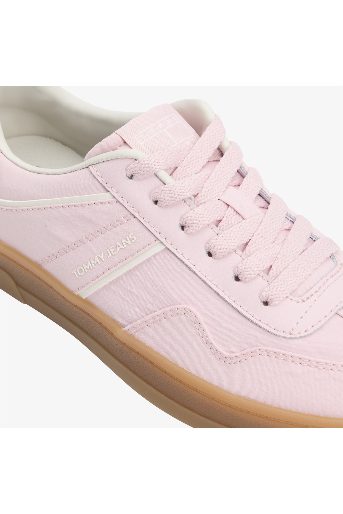 Tommy Hilfiger  Greenwich Textile Kadın Pembe Spor Ayakkabı - Görsel 7