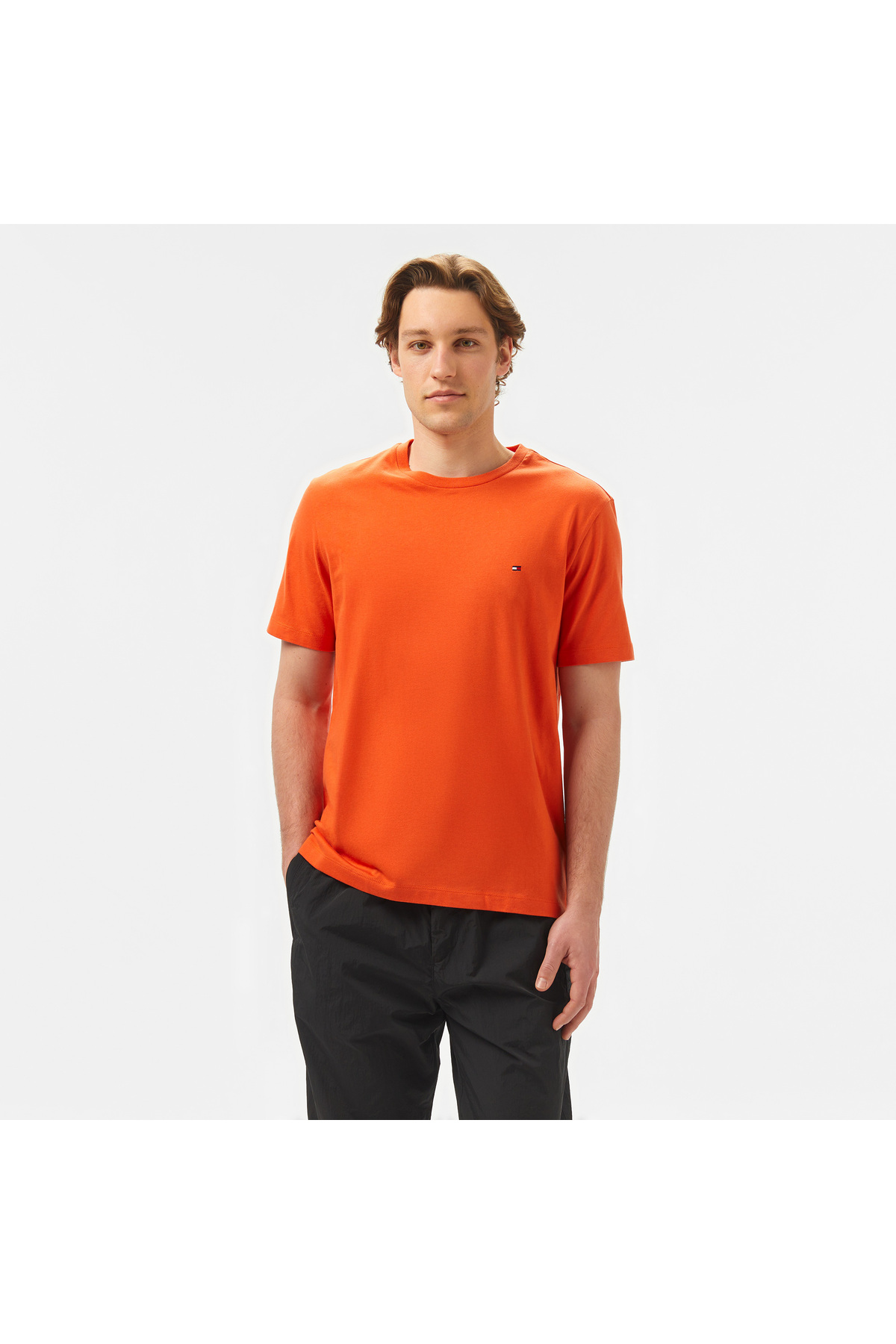 تامی هیلفیگر تی‌شرت نارنجی مردانه