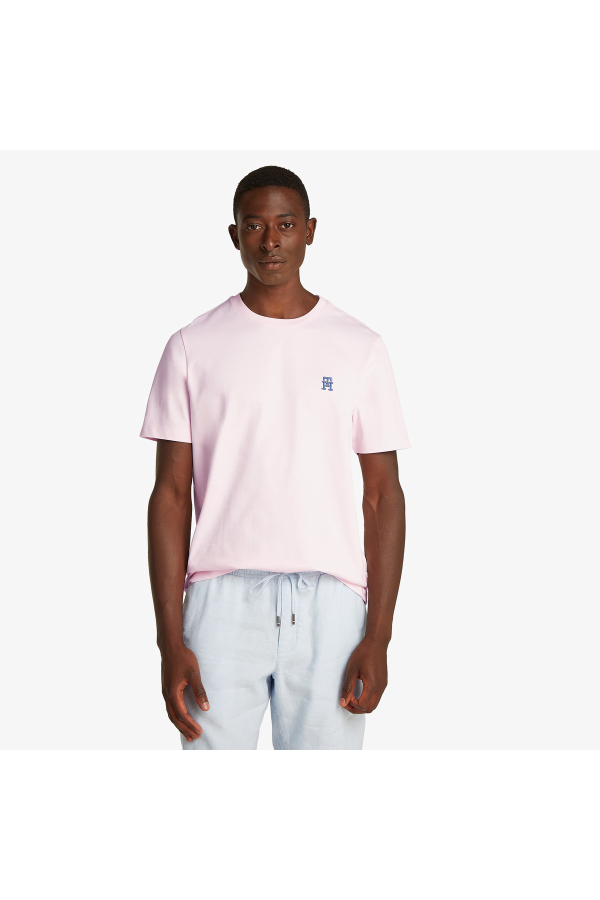 تامی هیلفیگر تی شرت صورتی مردانه