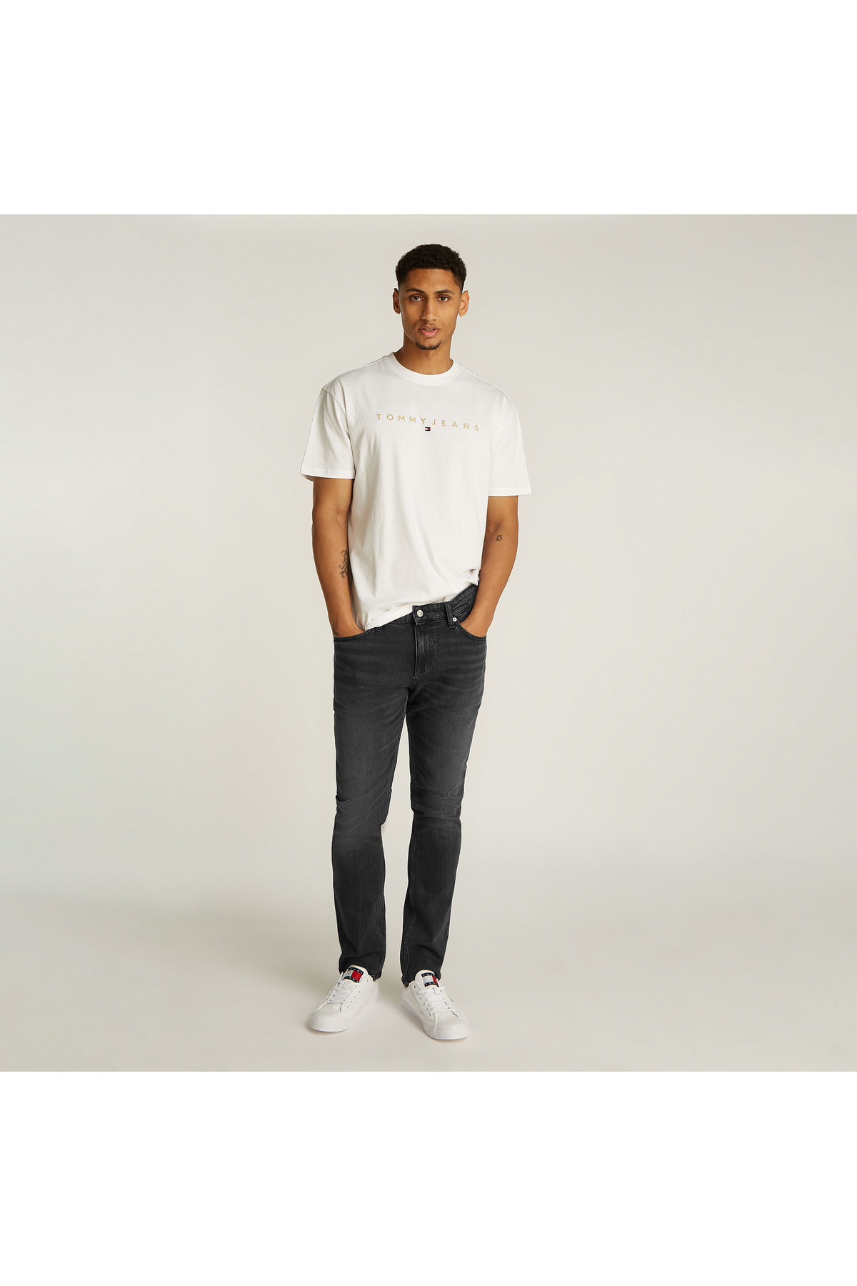 تامی هیلفیگر شلوار مشکی مردانه