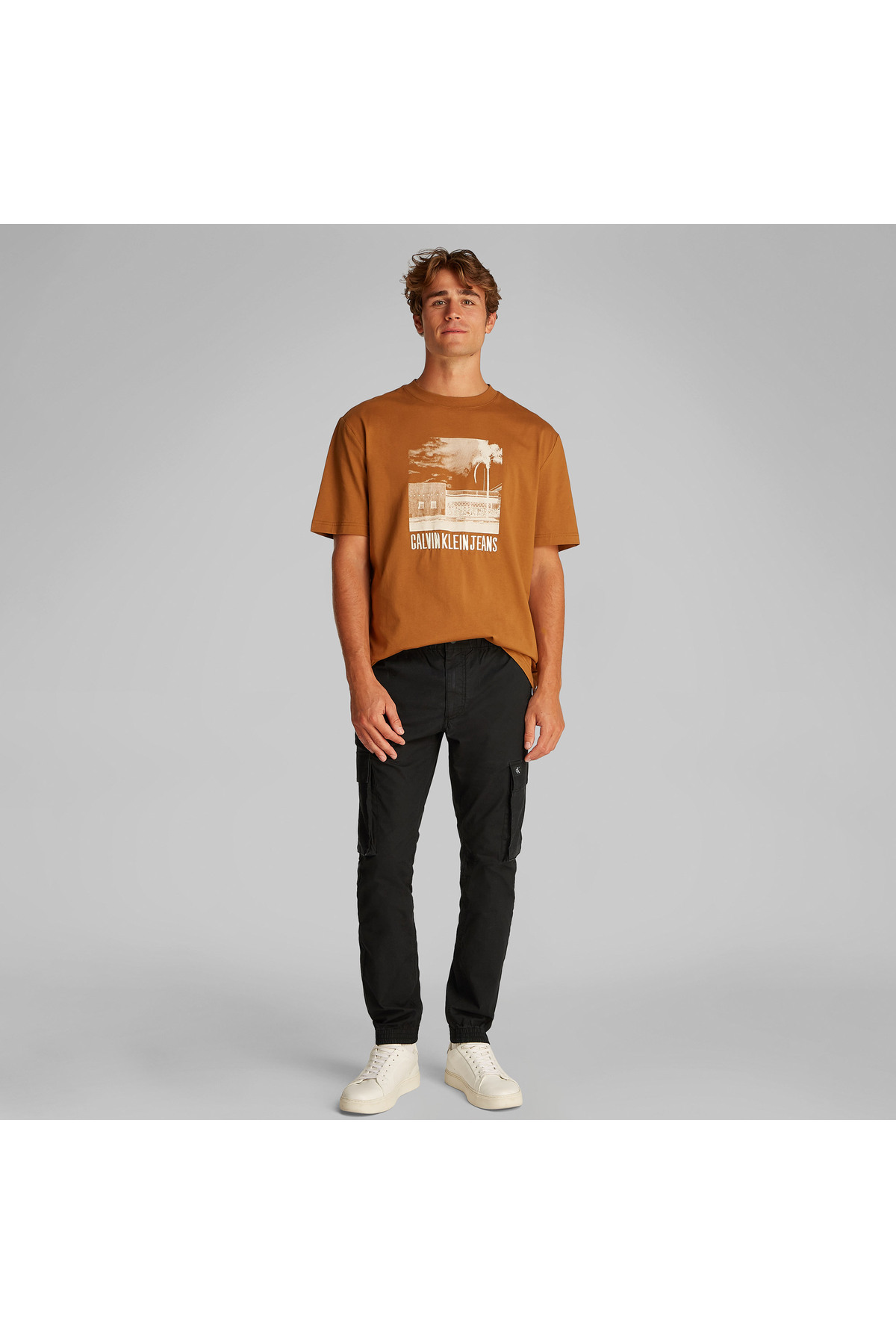 کلوین کلاین شلوار مشکی مردانه اسکینی کارگو