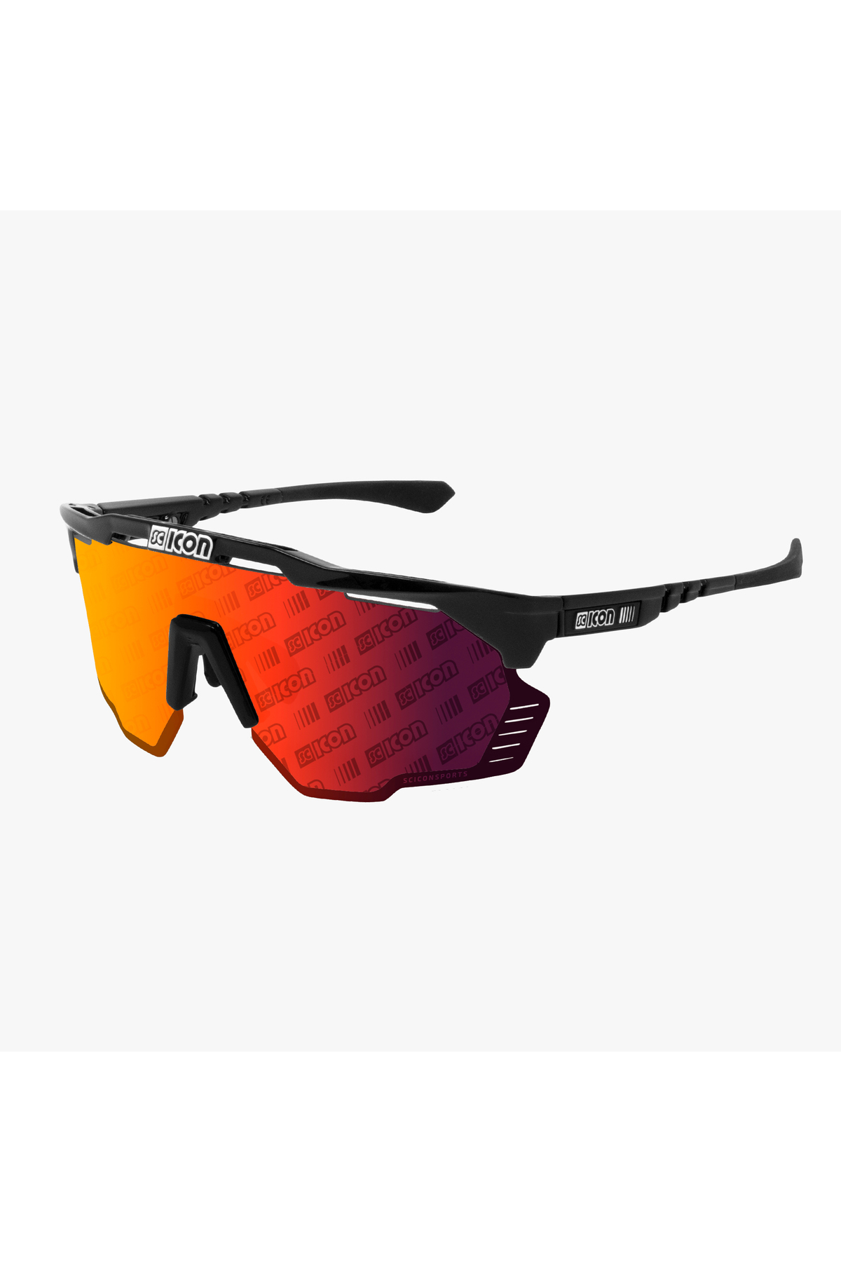 Aeroshade Kunken Monogram Gözlüğü - Sıyah & Monogram kırmızı