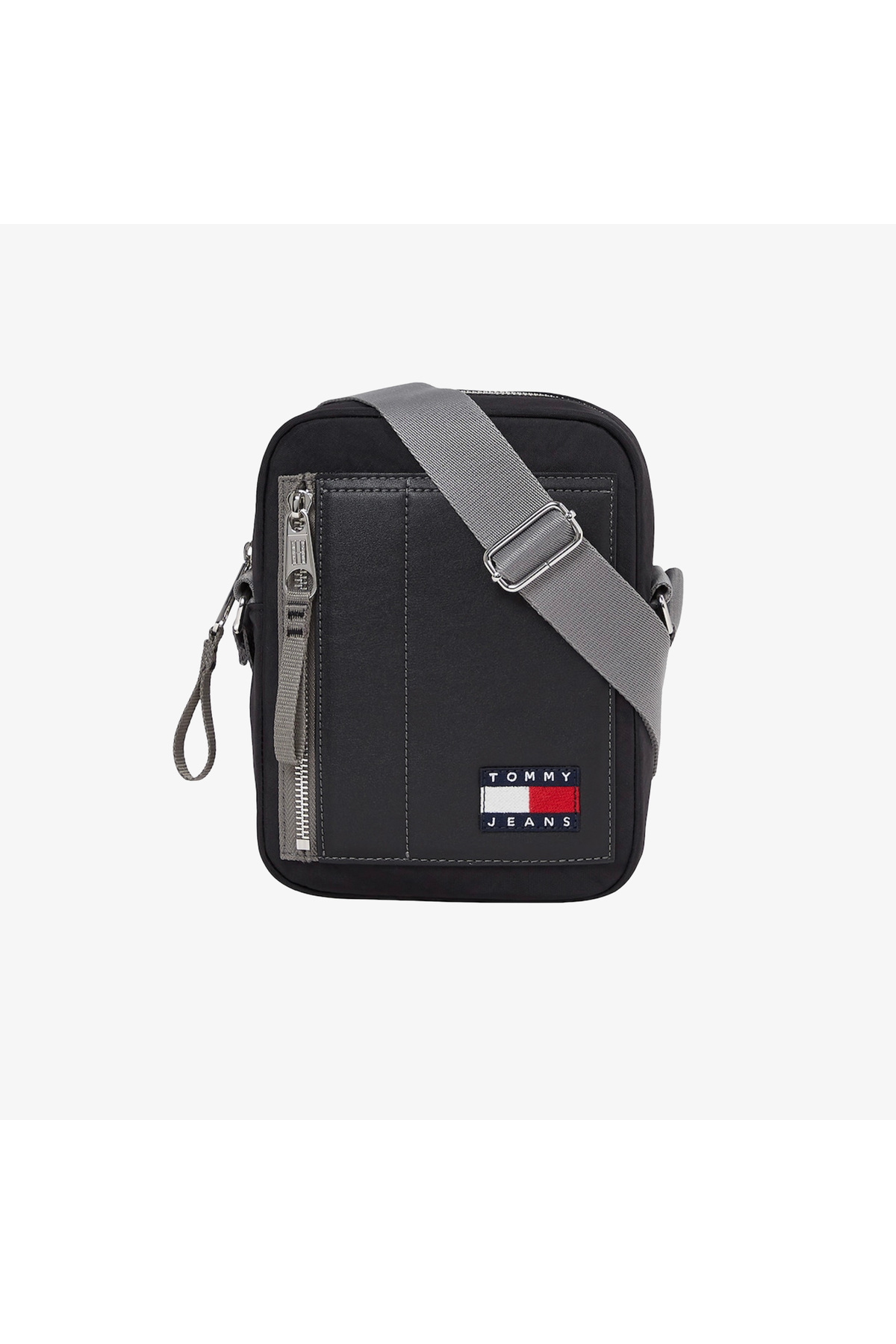 تامی هیلفیگر کیف دوشی مشکی مردانه مدل Jeans Surplus Reporter